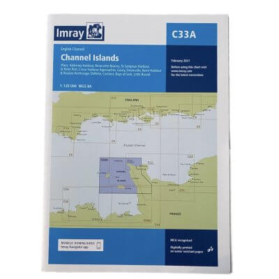 Imray C33A CHANNEL ISLANDS (NORTH)